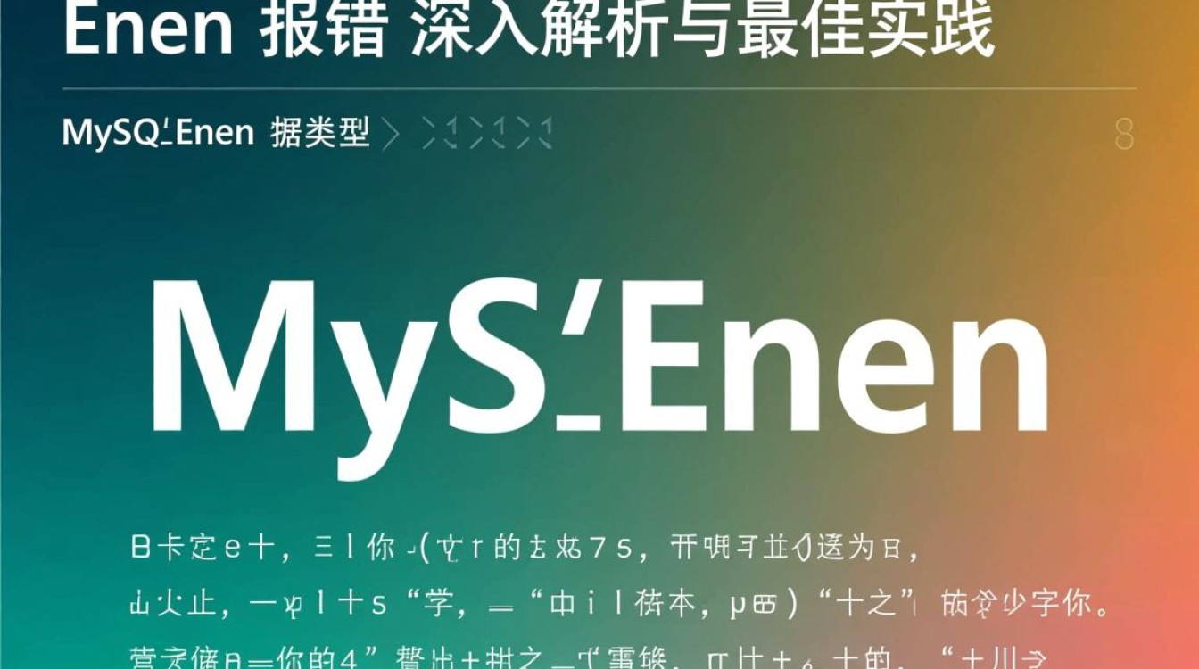 MySQL中使用ENUM类型不出现错误的方法探析-图1