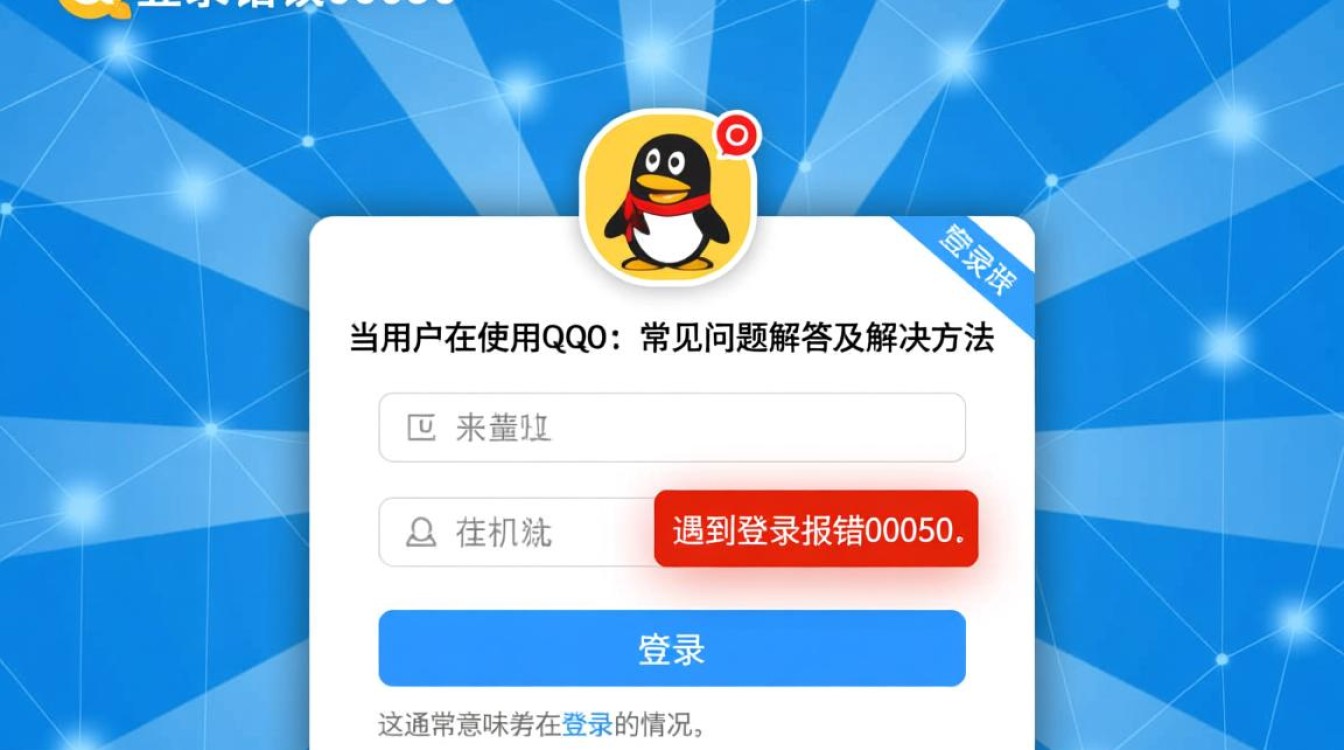 QQ登录异常，解决报错00050的实用方法-图3