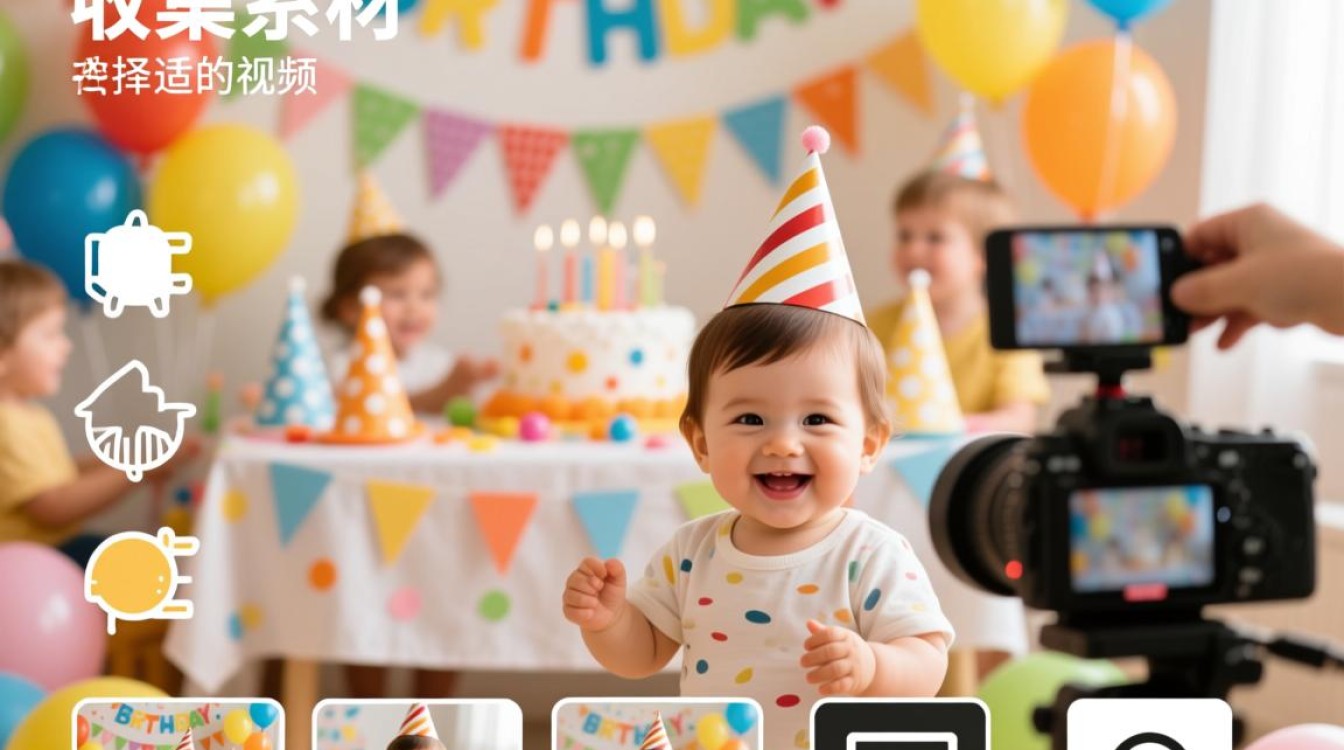儿童生日视频剪辑技巧全解析-图1 儿童生日视频剪辑技巧全解析-图1
