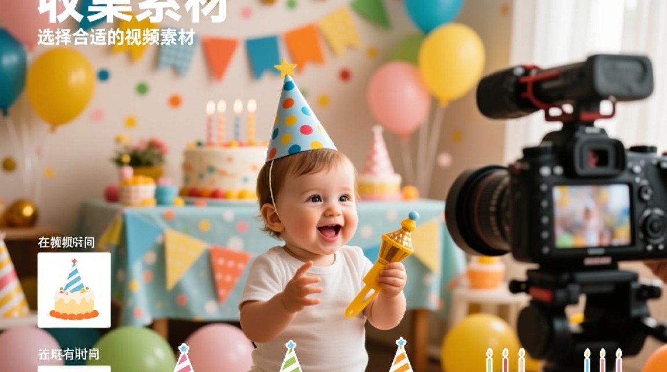 儿童生日视频剪辑技巧全解析-图2 儿童生日视频剪辑技巧全解析-图2