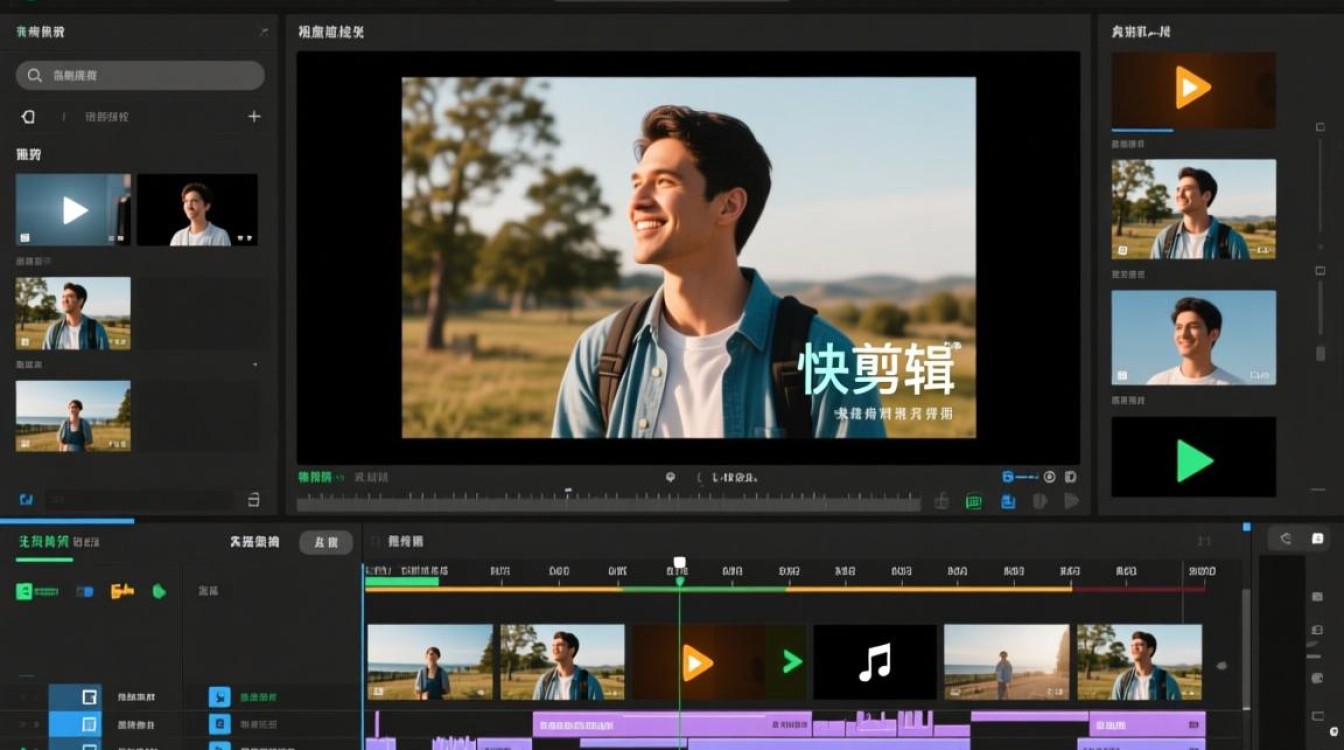 快剪辑视频拼凑教程，轻松制作创意视频-图1