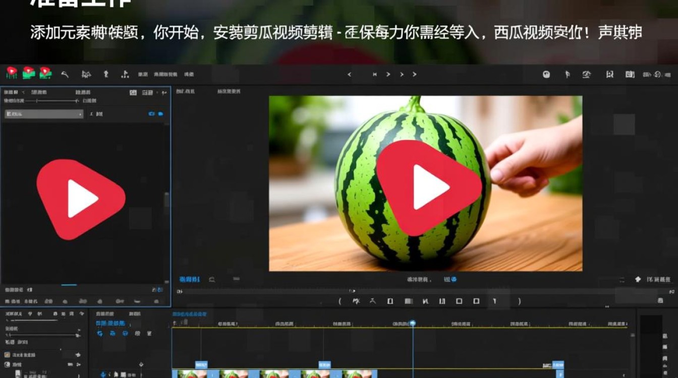 西瓜视频剪辑教程，轻松添加元素与特效-图1