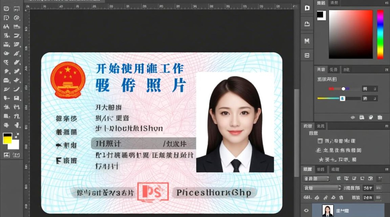 PS证件教程，轻松掌握证件照片编辑技巧-图2