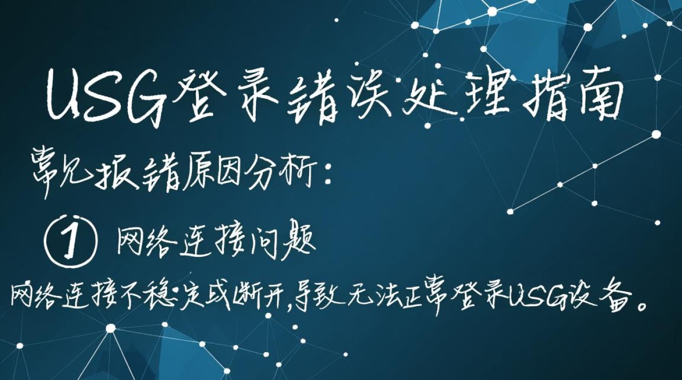 华为USG登录异常故障排查指南-图1