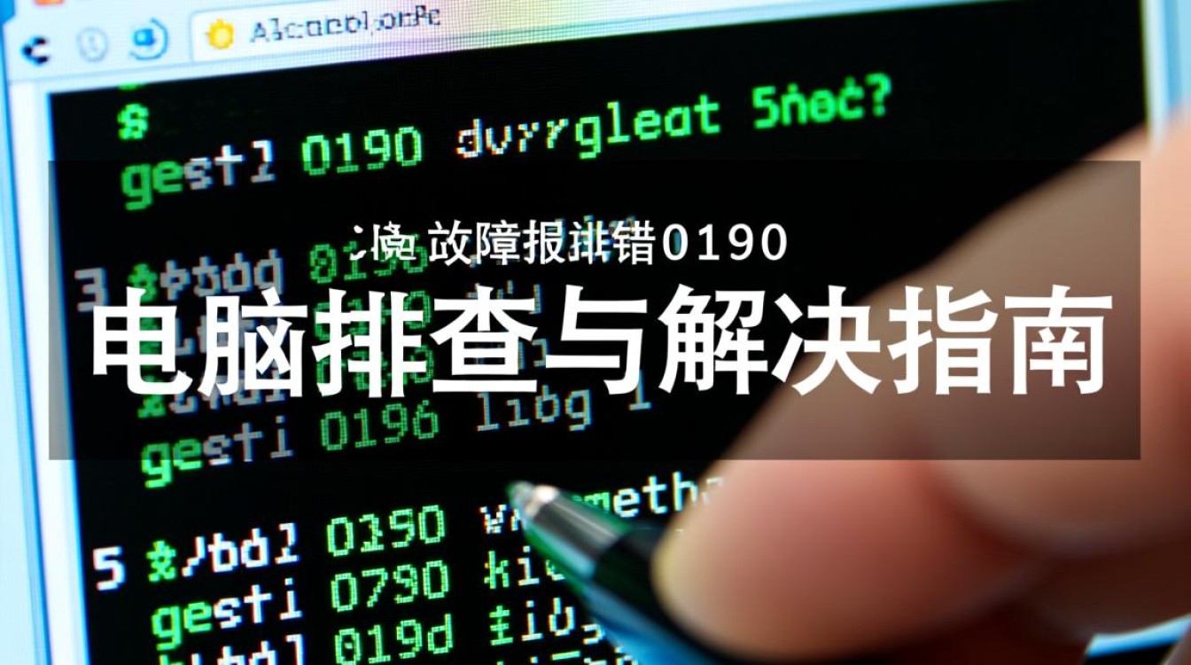 电脑故障排查，解决0190报错问题指南-图2