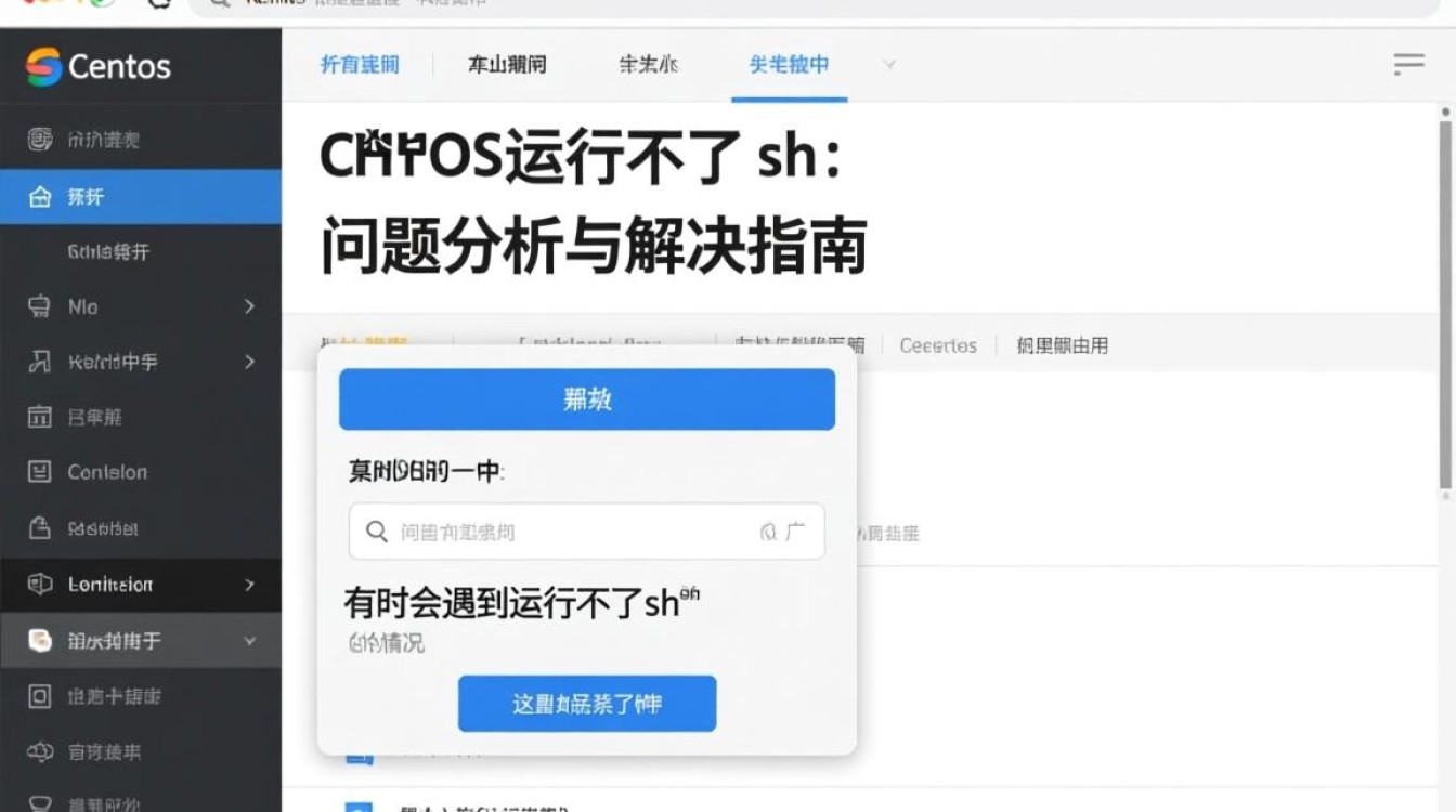 CentOS系统运行bash脚本失败，是哪里出了问题？如何解决sh脚本无法执行？-图2