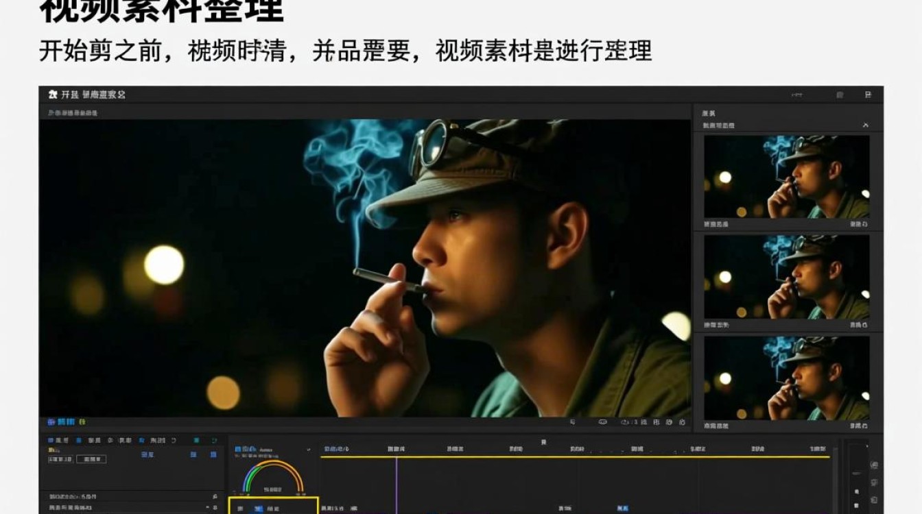 如何巧妙剪辑晚上抽烟视频，使其更具观赏性和艺术感？-图1