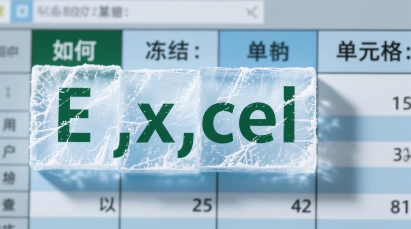 Excel中如何实现并操作冻结特定单元格，以便于多行多列同时查看？-图1