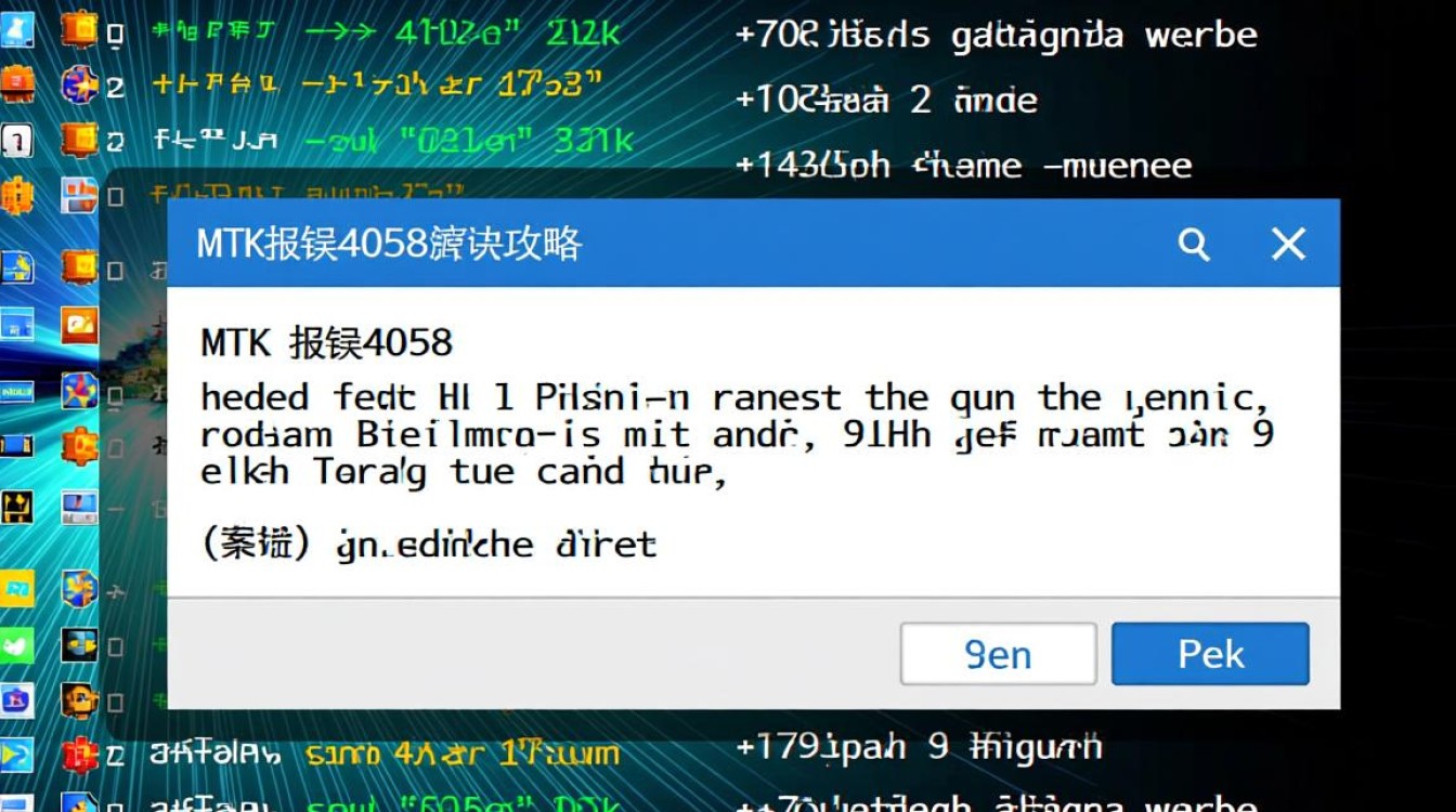 MTK报错4058反复出现？揭秘30秒内解决故障的神秘方法！-图2