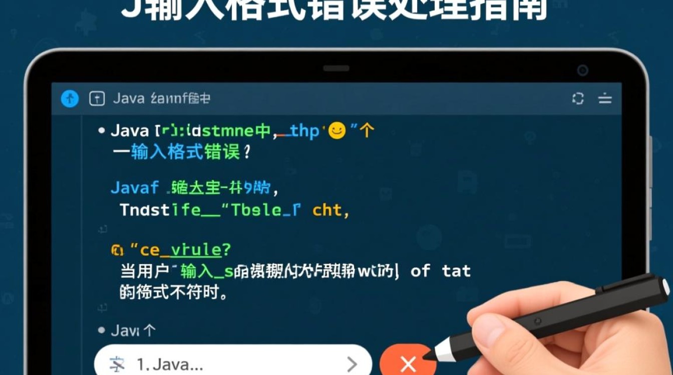 Java输入格式报错,究竟是什么原因导致的问题?如何解决?-图1 Java输入格式报错,究竟是什么原因导致的问题?如何解决?-图1
