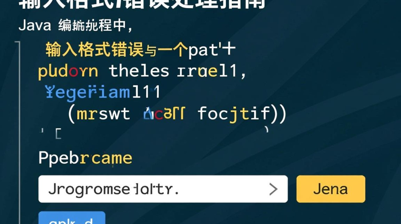 Java输入格式报错,究竟是什么原因导致的问题?如何解决?-图3 Java输入格式报错,究竟是什么原因导致的问题?如何解决?-图3