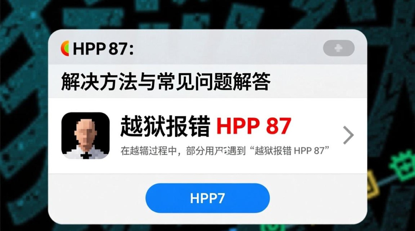 越狱报错hpp 87是哪个越狱工具导致的？如何解决这个具体错误？-图2