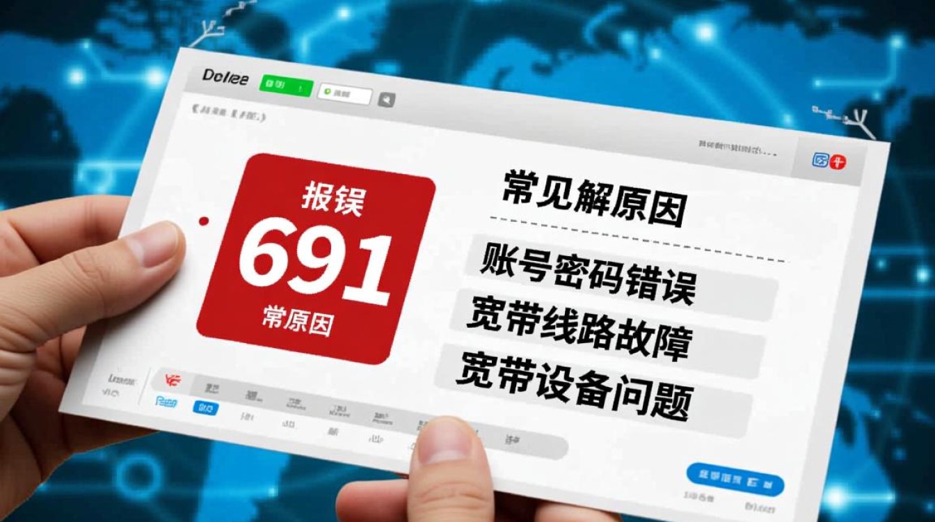 宽带报错691链接故障排查，是硬件问题还是软件误操作？-图3