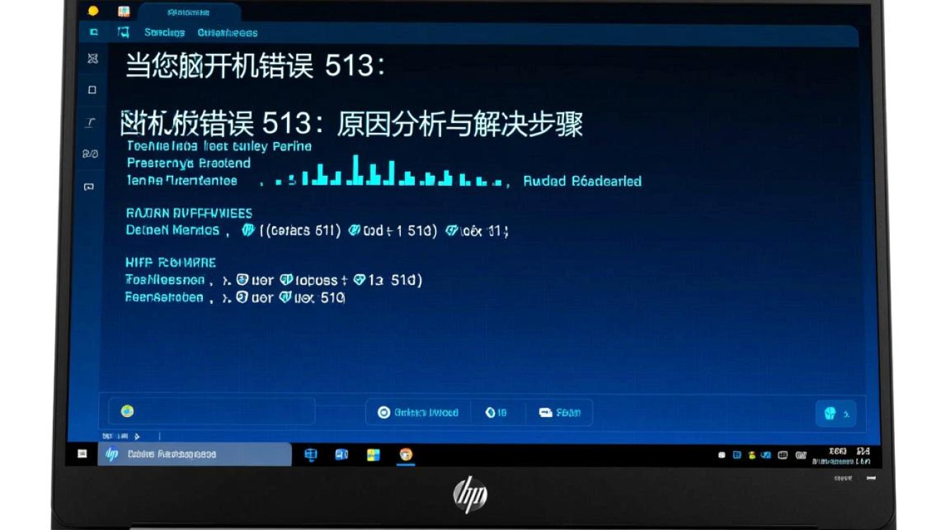 hp开机报错513是什么原因导致的？专业解决方法大揭秘！-图1