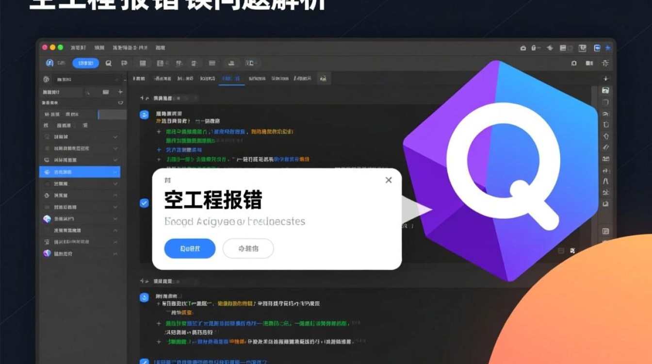 qt空工程报错原因及解决方法探究-图1