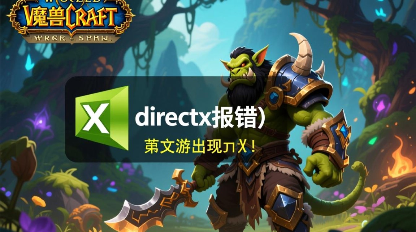 魔兽世界打开报错directx？解决方法大揭秘！-图1