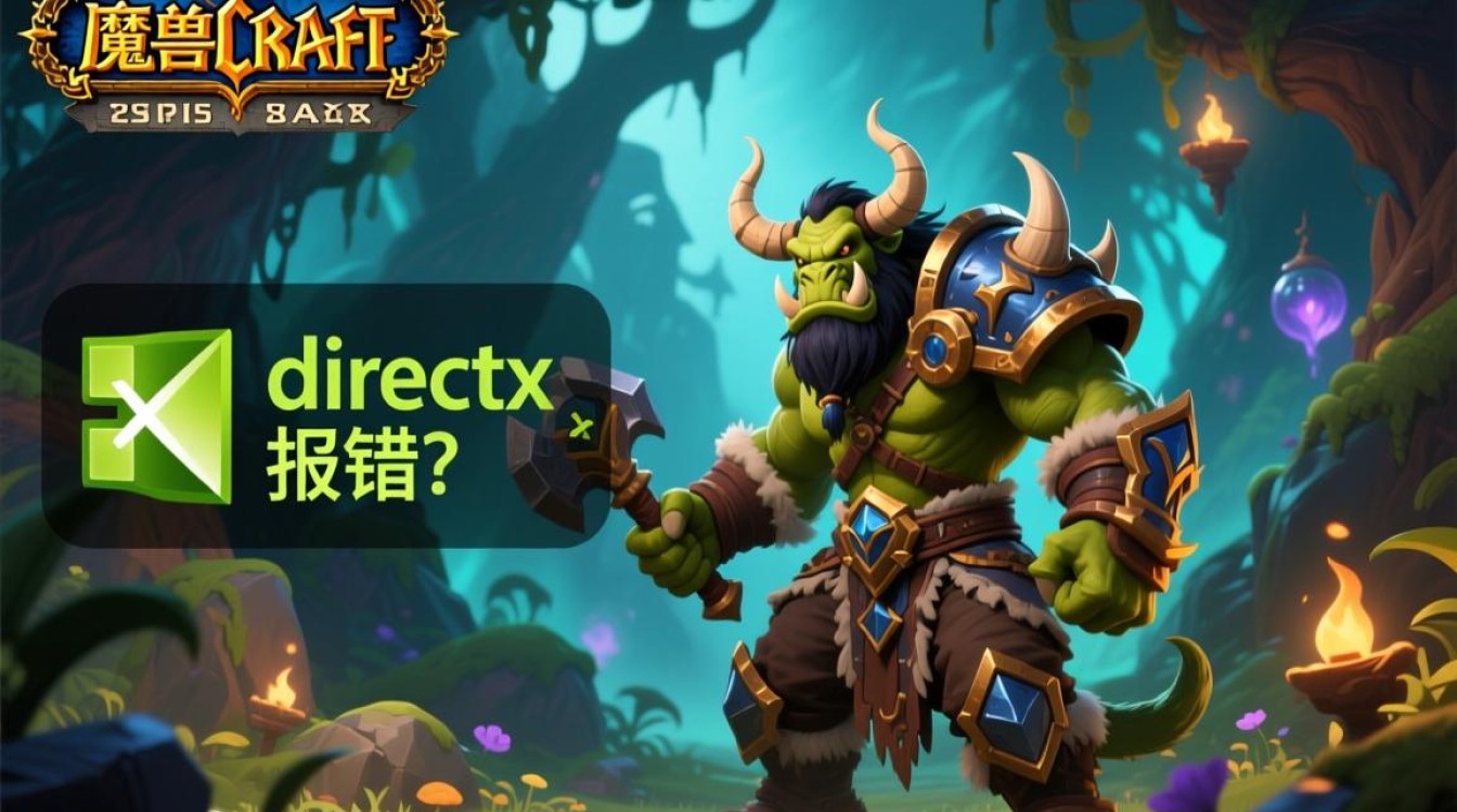 魔兽世界打开报错directx？解决方法大揭秘！-图2