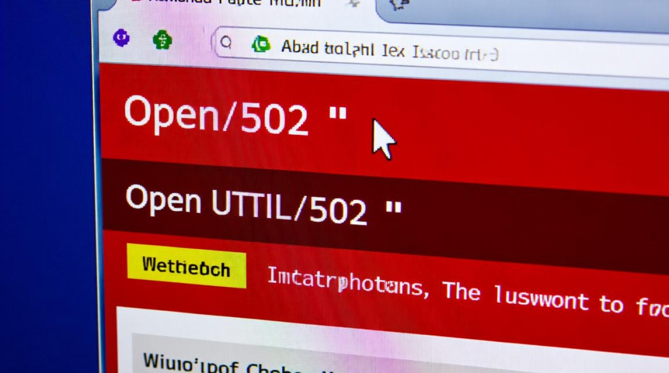 为何打开URL报错502？常见原因及解决方法揭秘！-图1