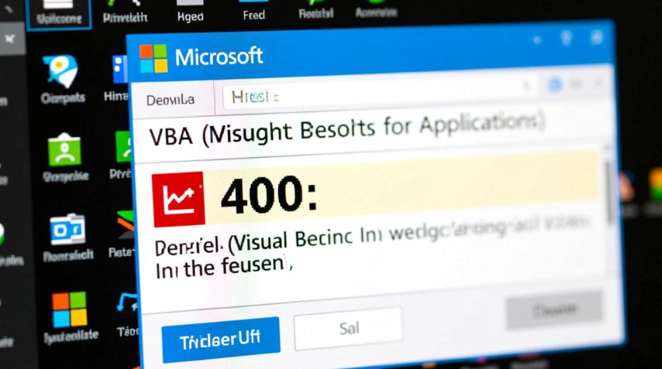 VBA运行时出现报错400，是何原因导致，该如何解决？-图2