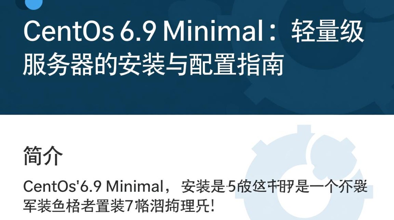 CentOS 6.9 Minimal版安装过程中遇到的问题及解决方案有哪些？-图2
