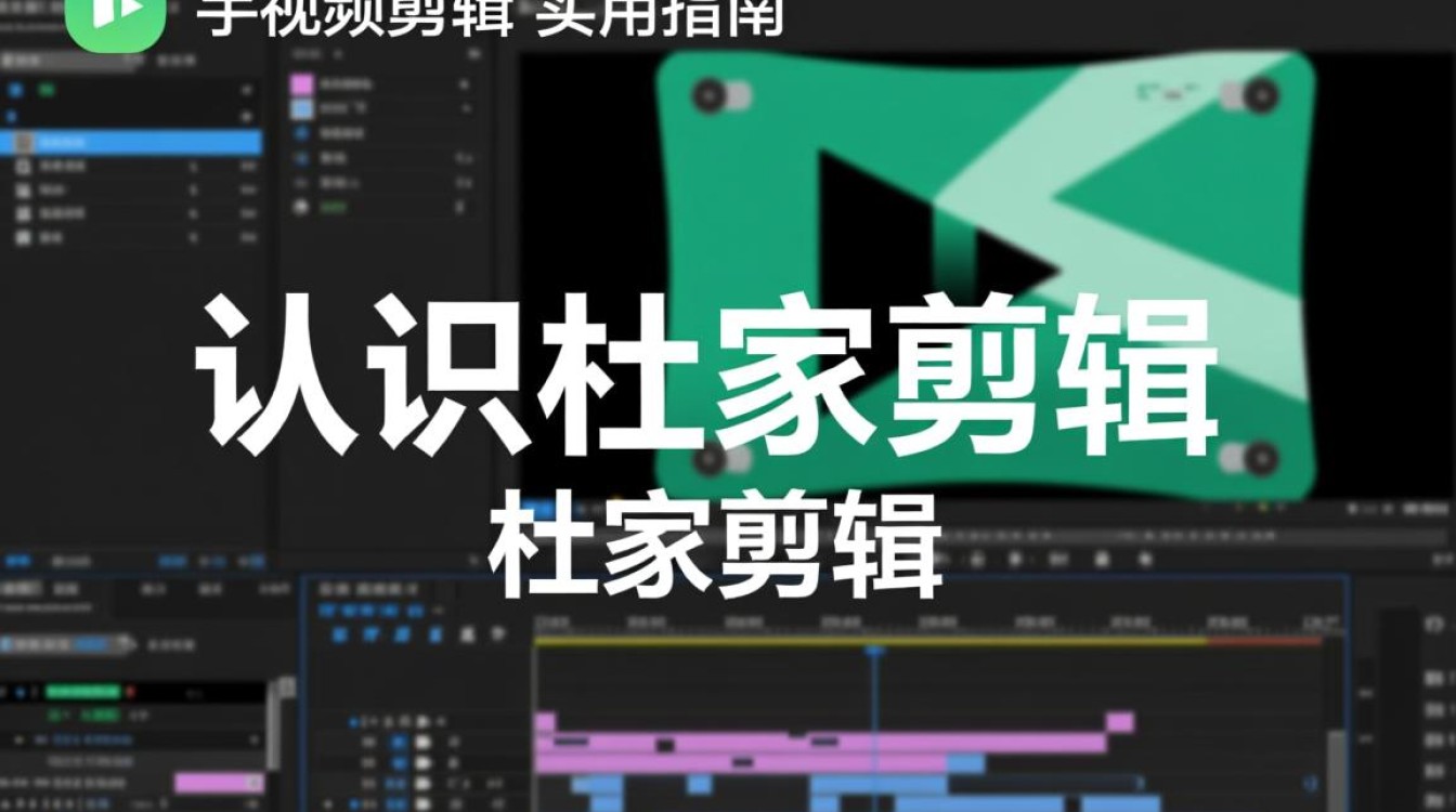 杜家剪辑视频教程，新手如何轻松学会视频剪辑技巧？-图1