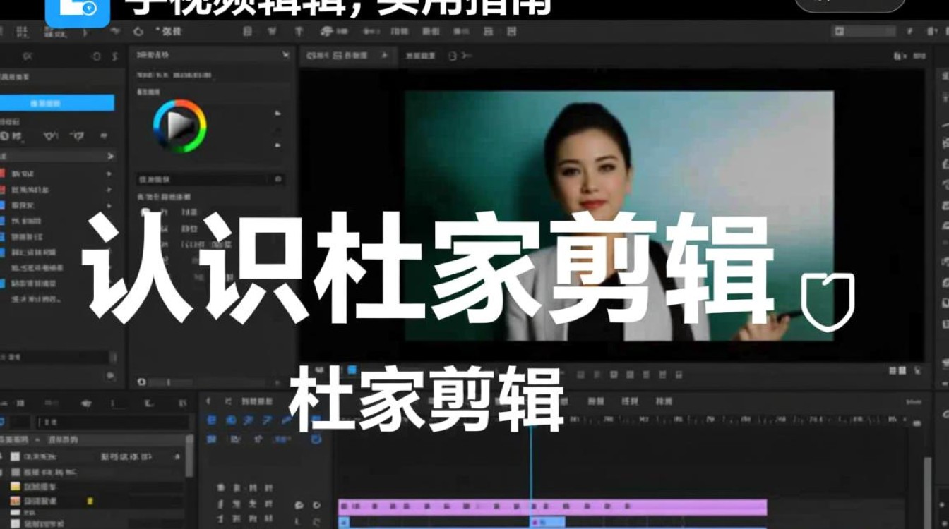 杜家剪辑视频教程，新手如何轻松学会视频剪辑技巧？-图3