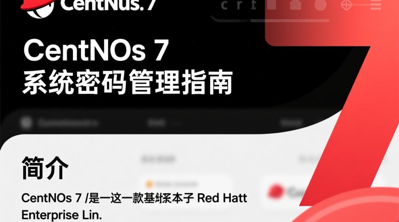 Centos7密码管理，如何安全设置和重置密码？-图1