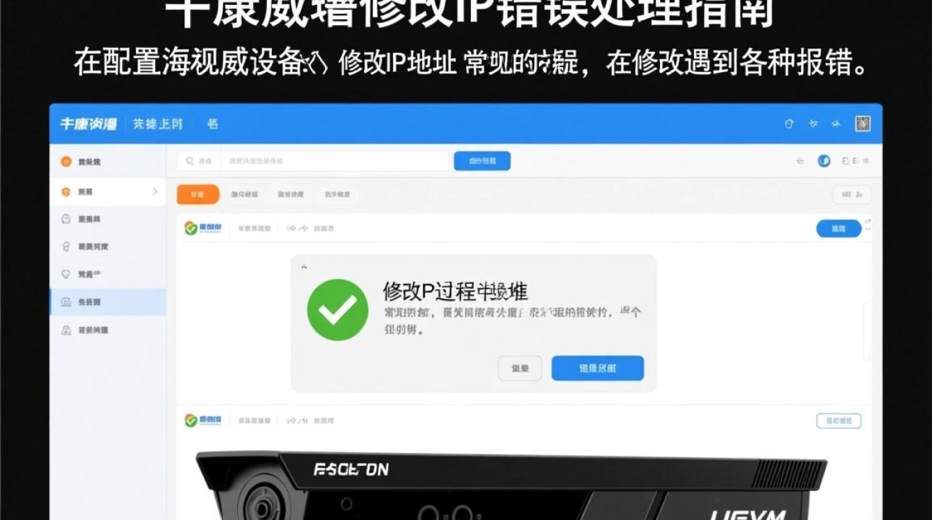 海康威视修改IP地址时频繁报错，是什么原因导致这一技术难题？-图3