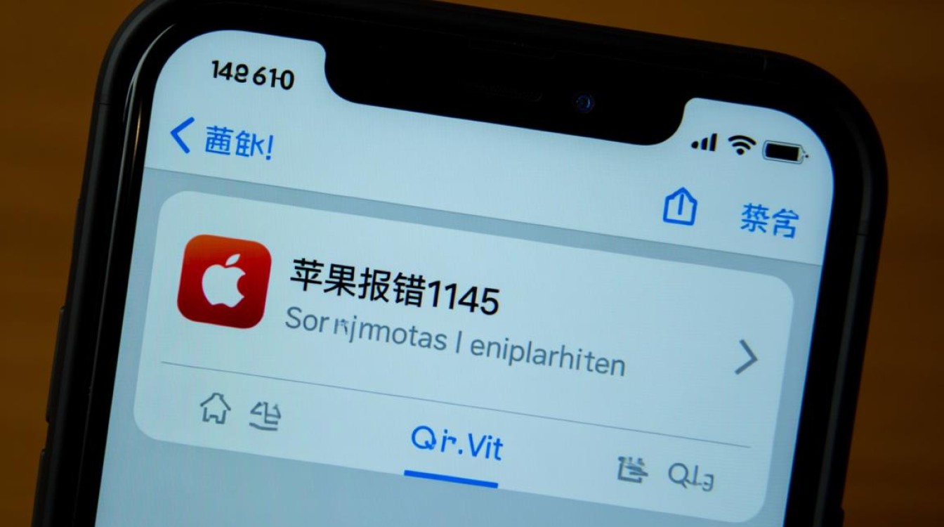 苹果报错1145这是怎么回事？详细解析及解决办法大揭秘！-图2
