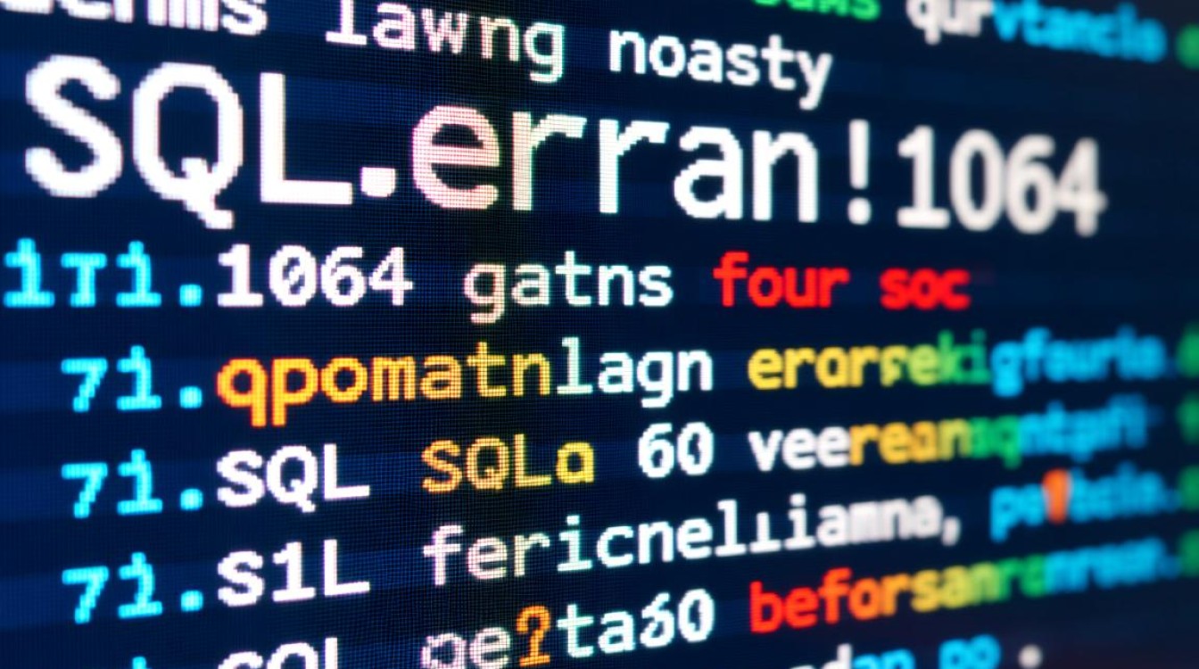 SQL查询报错1064为何频繁出现？深度解析及解决方法揭秘！-图1