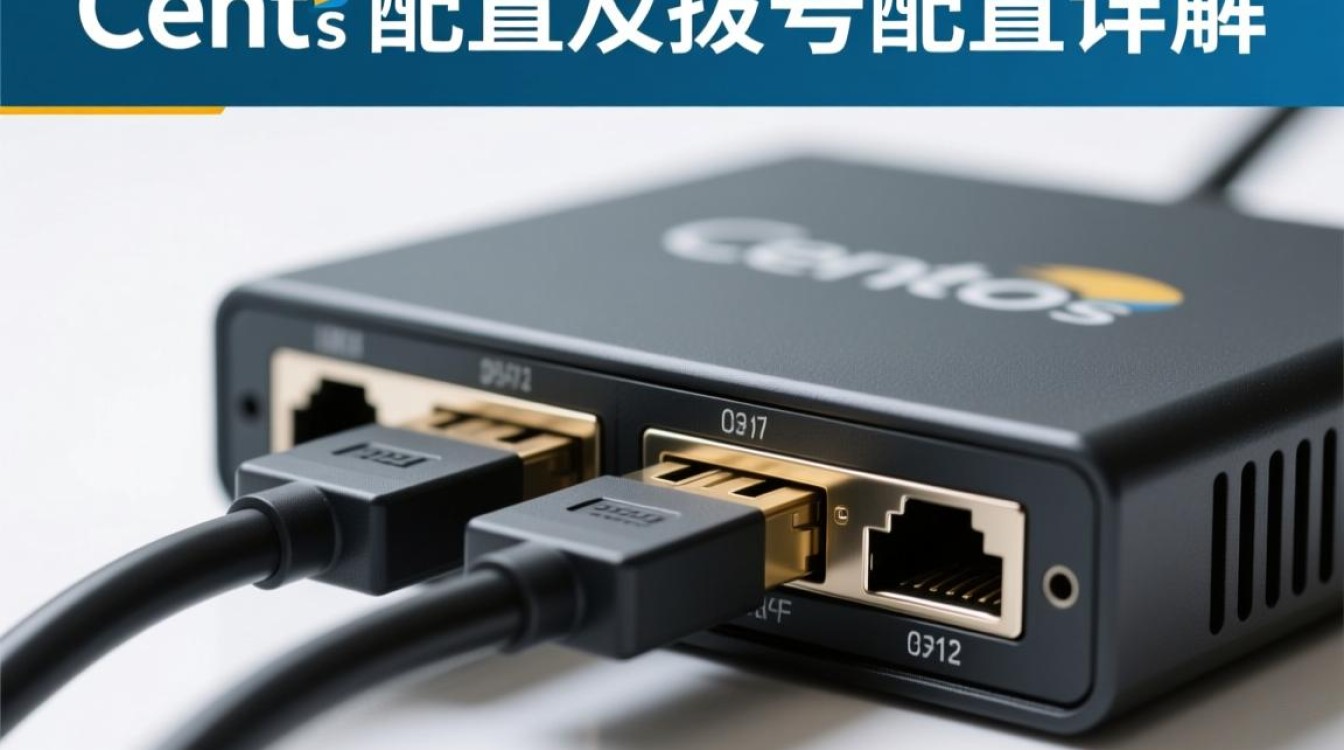 CentOS双网卡配置中，如何正确拨号实现网络连接？-图2