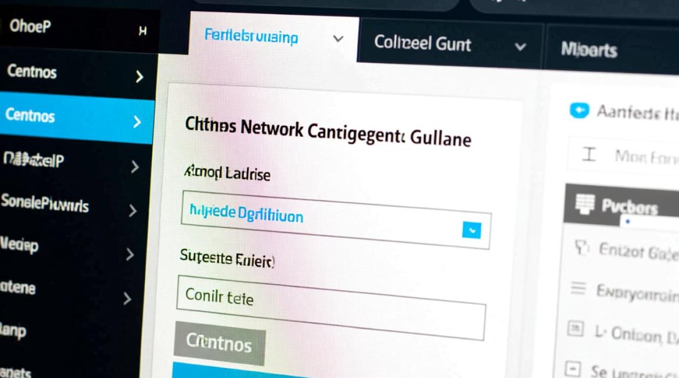 CentOS图形网络配置中，如何正确设置IP地址和DNS服务器？-图1