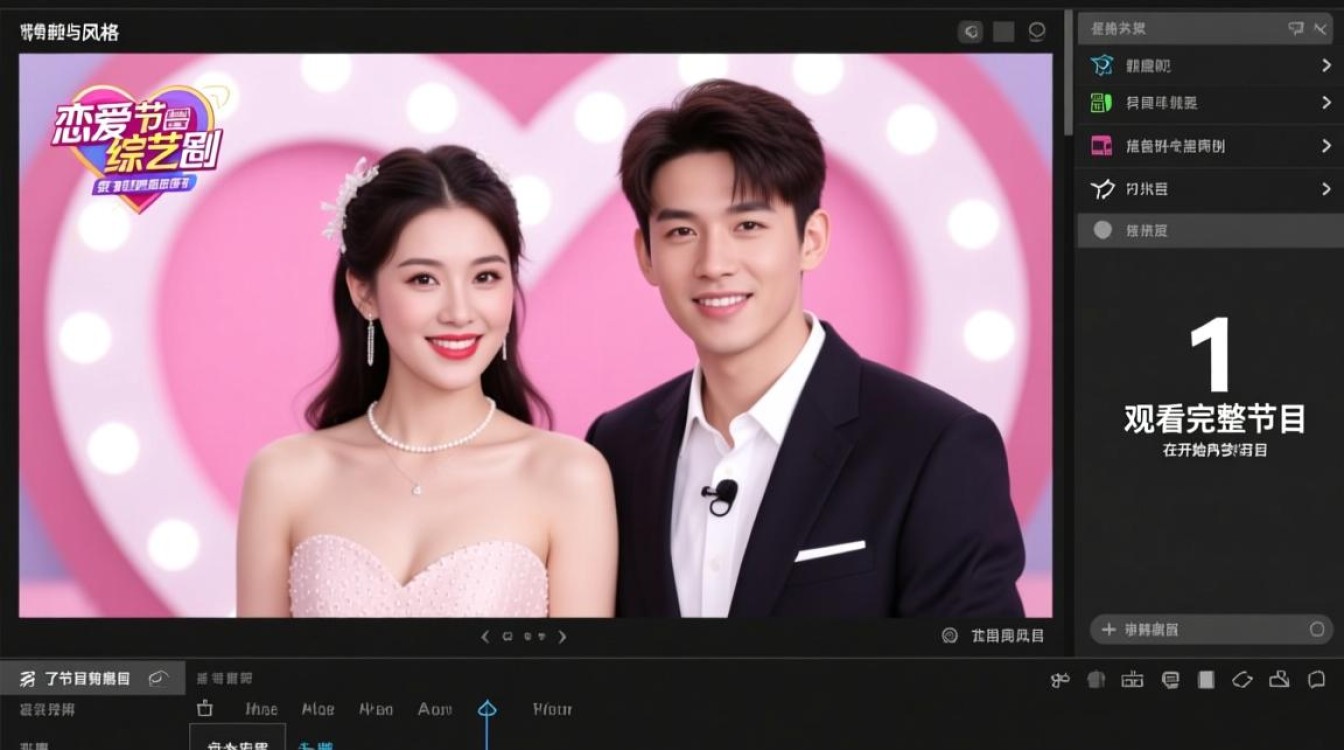 恋爱综艺视频剪辑技巧全解析，如何打造心动瞬间？-图1