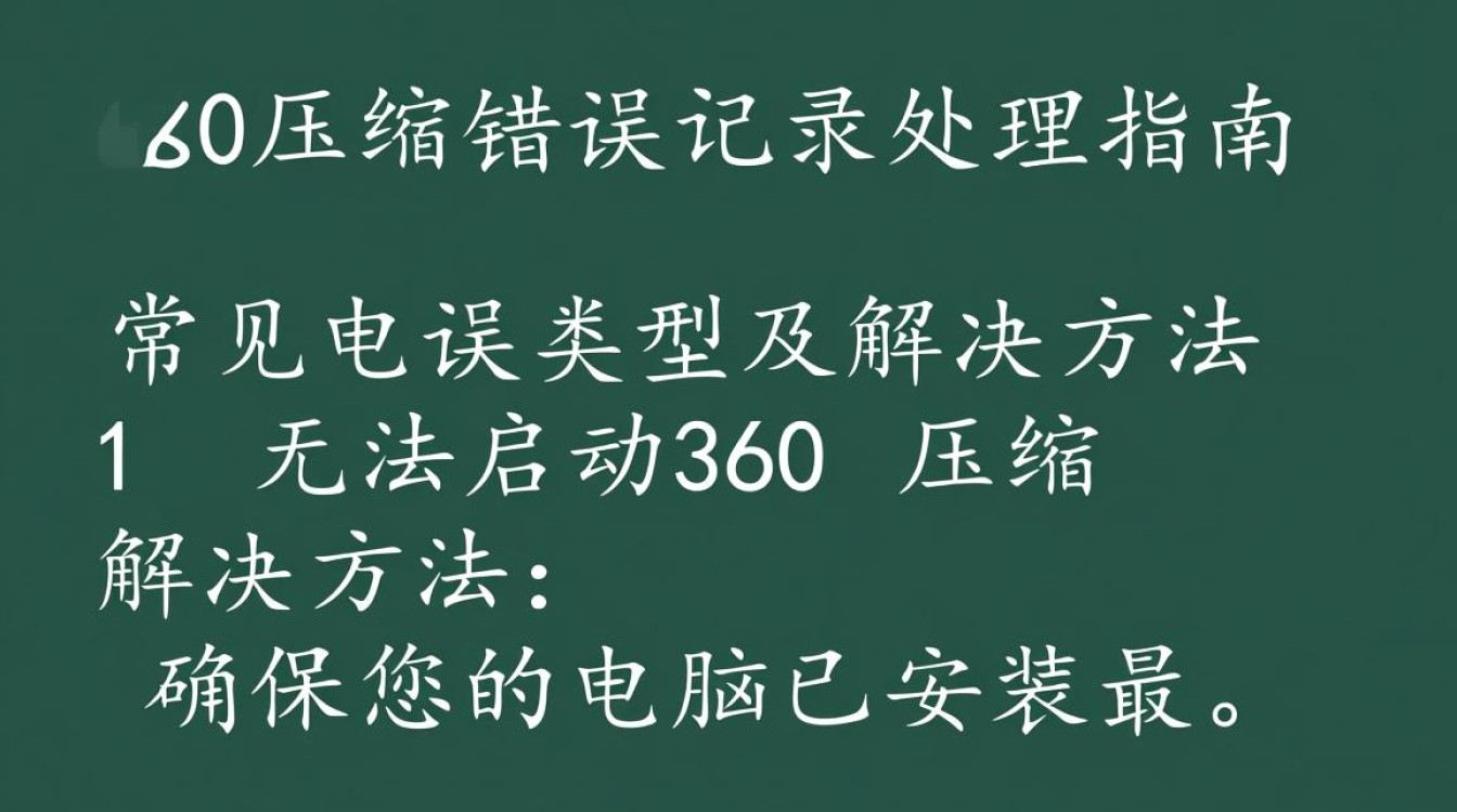 360压缩报错记录为何频繁出现？揭秘常见错误及解决方法！-图2