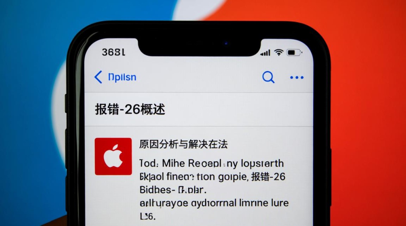 苹果报错-26是什么原因导致的？详细解析及解决方法揭秘！-图1