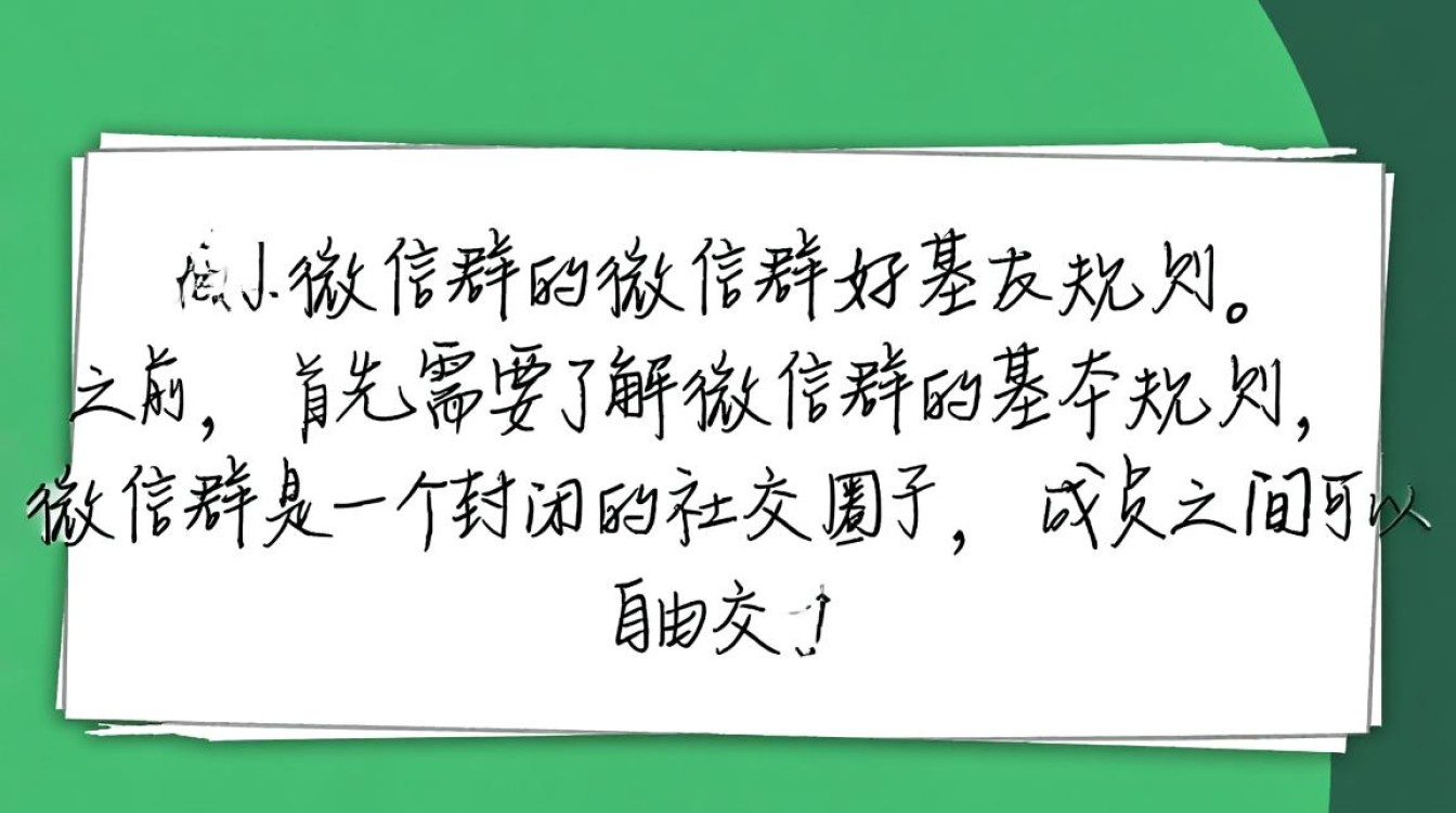 微信群好友添加技巧,有哪些高效方法能快速扩大我的微信朋友圈?-图2 微信群好友添加技巧,有哪些高效方法能快速扩大我的微信朋友圈?-图2