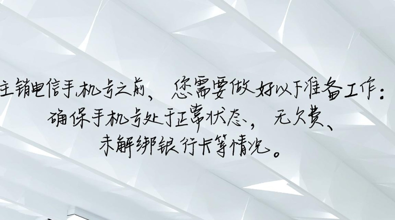 注销电信手机号需遵循哪些具体步骤和注意事项？-图1