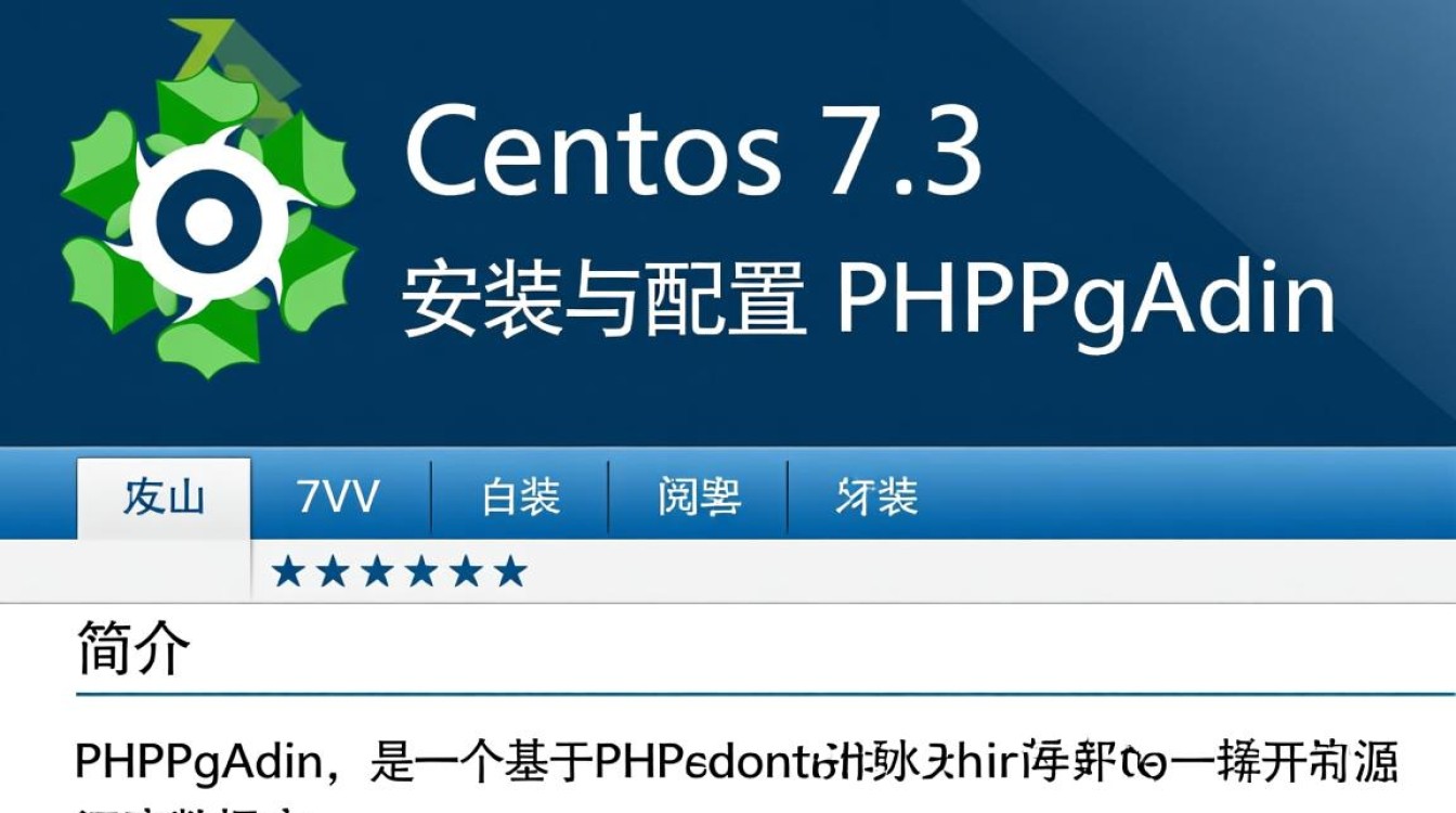 CentOS 7.3环境下，如何配置PHPPgAdmin以实现高效数据库管理？-图2