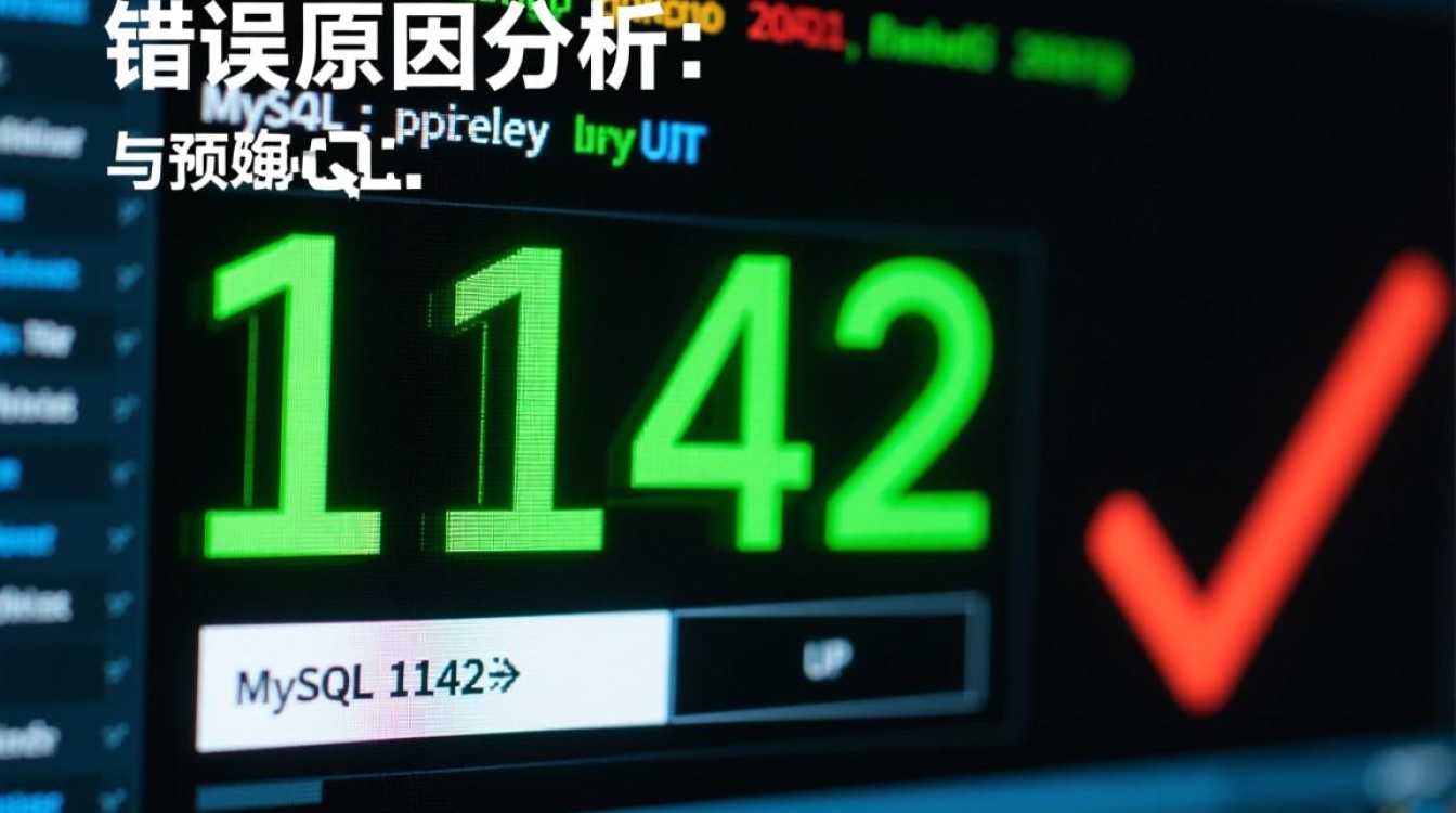 MySQL 1142错误频繁出现？揭秘原因及解决之道！-图2