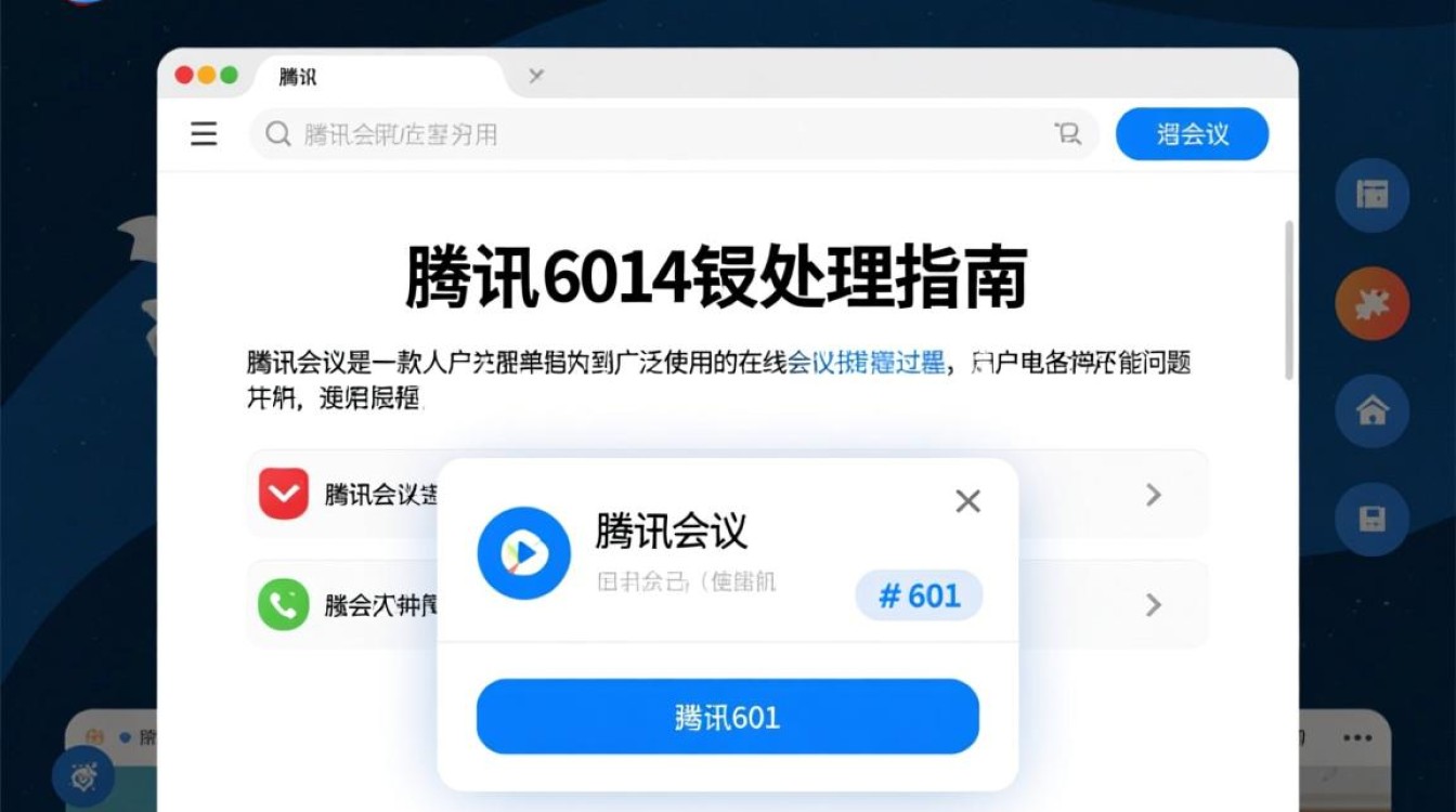 腾讯会议6014报错频繁？原因排查与解决方法大揭秘-图1