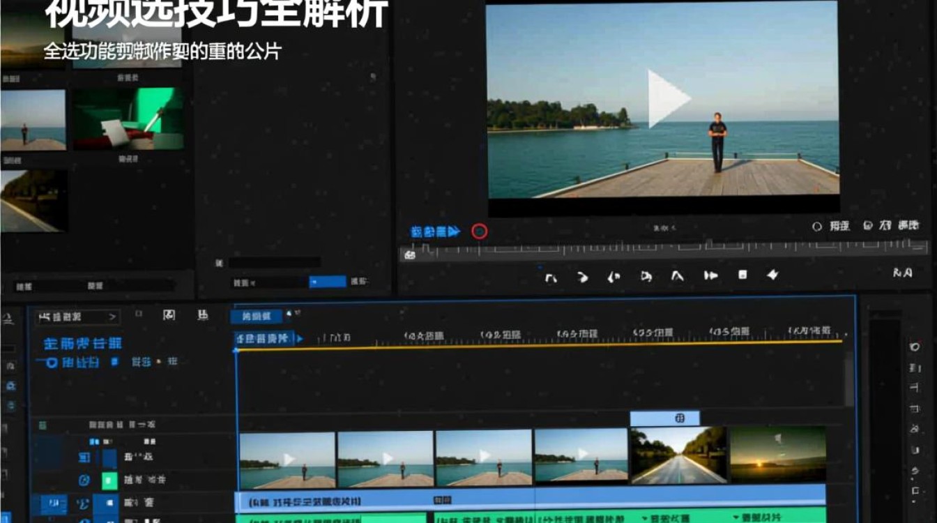 视频剪辑全选功能在哪里？新手剪辑如何快速选中所有片段？-图3