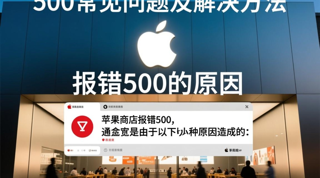 苹果商店报错500？原因解析及解决办法揭秘！-图1