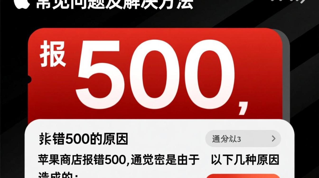 苹果商店报错500？原因解析及解决办法揭秘！-图3