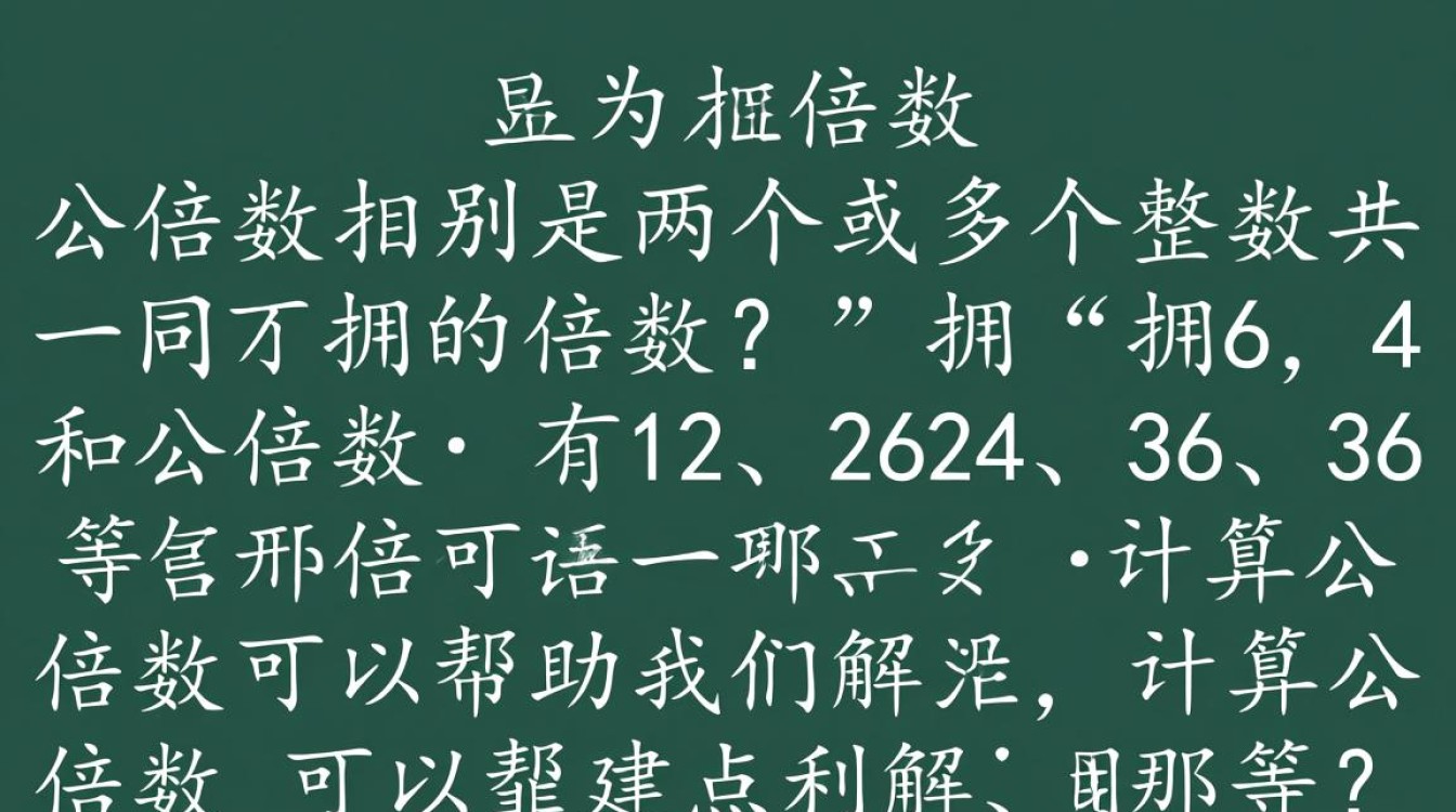 如何准确计算任意两个数的公倍数?这些方法你了解吗?-图2 如何准确计算任意两个数的公倍数?这些方法你了解吗?-图2