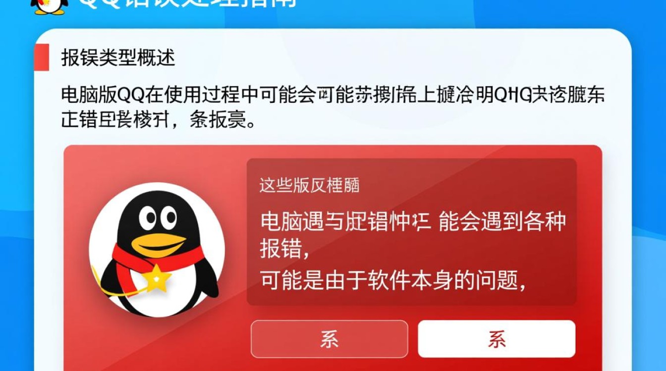 电脑版QQ报错频发？是系统兼容性问题还是软件本身bug？揭秘解决之道！-图1