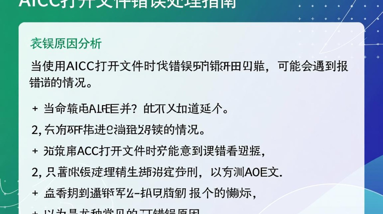aicc文件打开时频繁报错，究竟是什么原因导致的问题？-图2
