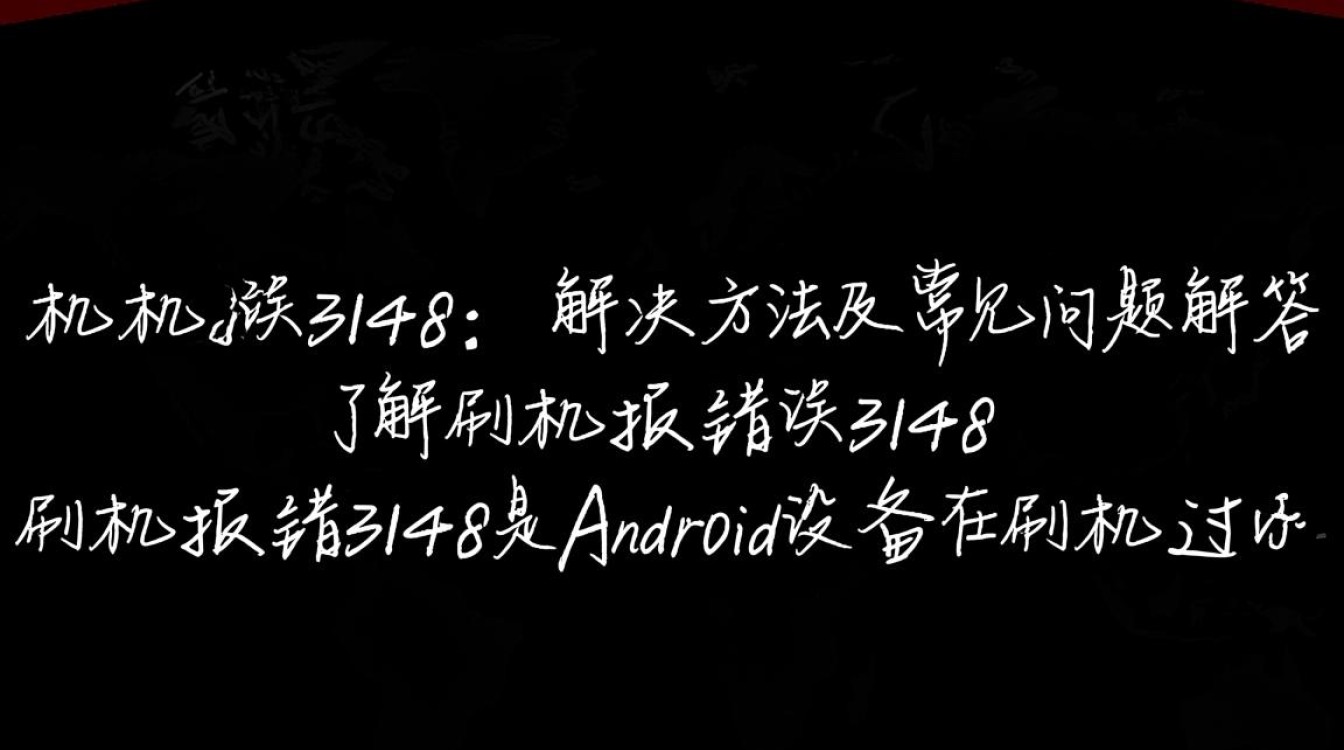 手机刷机遇报错3148？揭秘原因及解决方案-图1