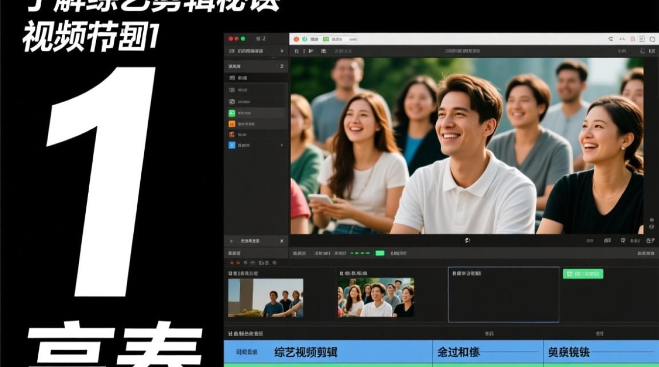 如何通过视频剪辑技巧打造出类似综艺效果的精彩片段？-图1