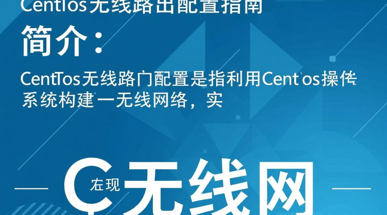 CentOS无线路由设置与优化,如何实现稳定高速连接?-图3 CentOS无线路由设置与优化,如何实现稳定高速连接?-图3