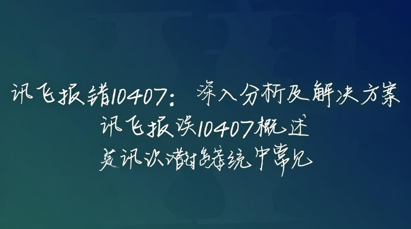 讯飞报错10407是什么原因?如何解决?-图3 讯飞报错10407是什么原因?如何解决?-图3